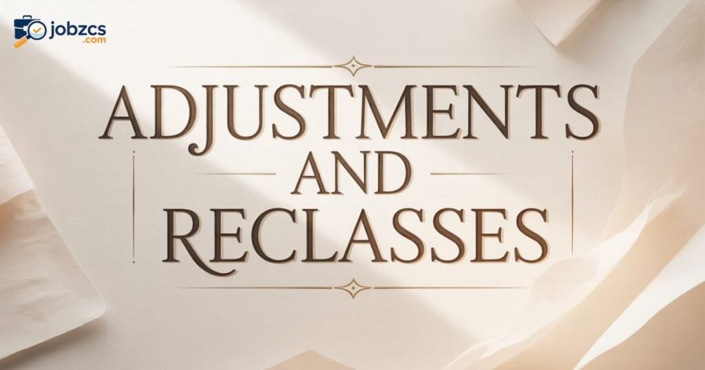 5 Crucial Adjustments and Reclasses in Accounting You Should Master