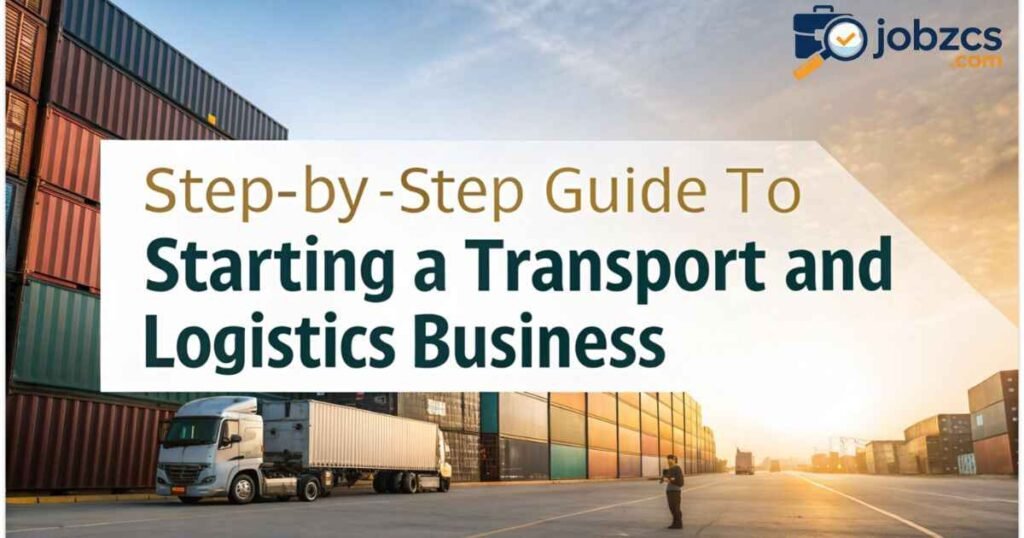 Guide to starting logistics business
